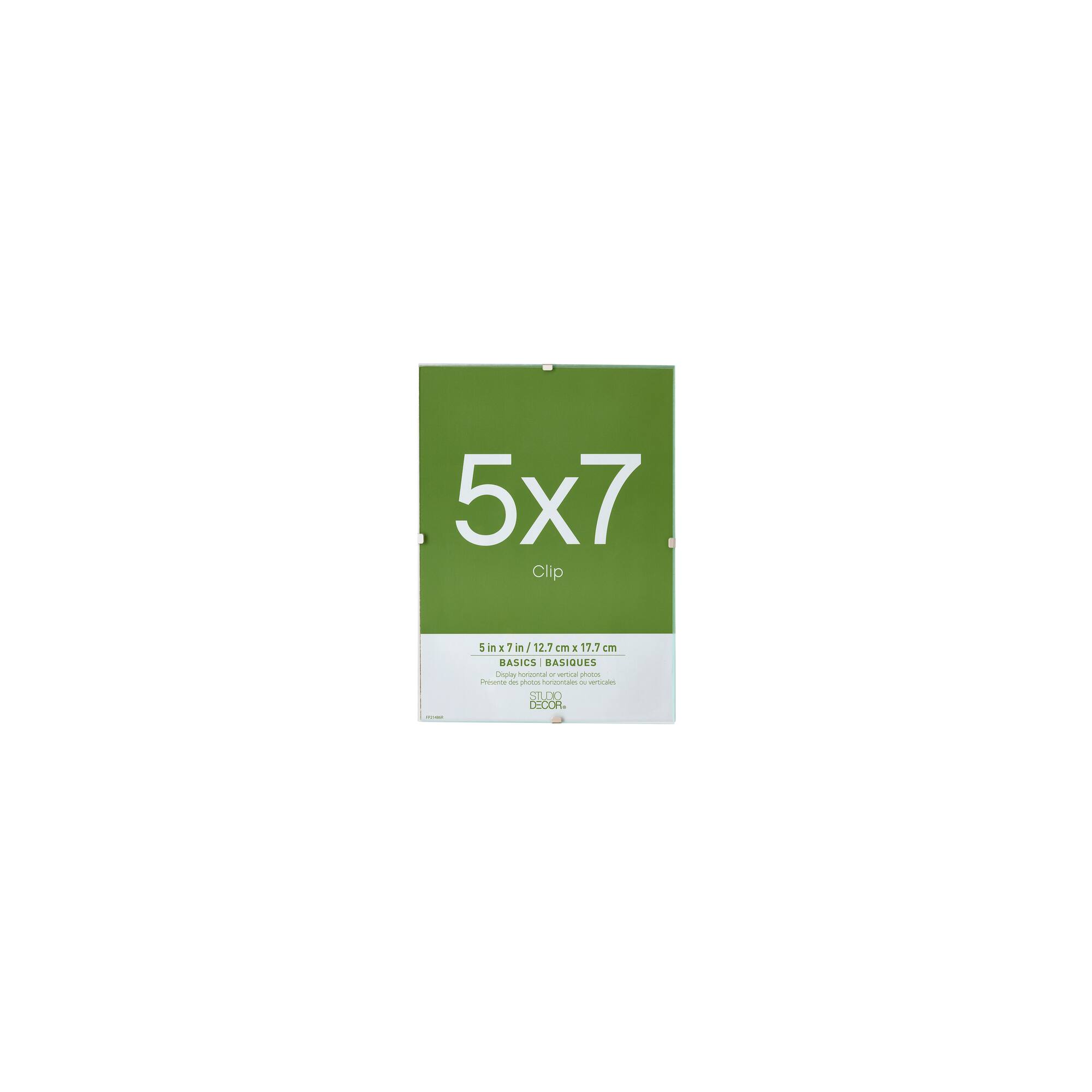 12 Pack: Clip 5" x 7" Frame, Basics by Studio Décor®